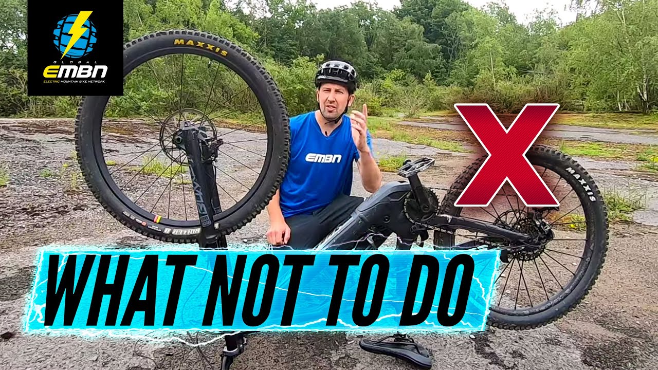 ⁣14 Things You Should Never Do On Your E Bike | EMTB Mistakes