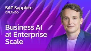 Business AI at Enterprise Scale | SAP Sapphire Orlando 2026