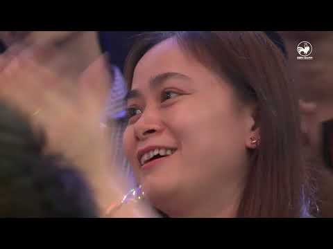 Phat La receives feedback from the judges after his performance