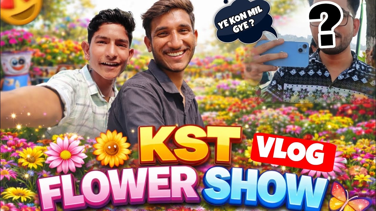 KST (KOTA) FLOWER SHOW VLOG 🌺❤️ | jatinpanchalvlogs #vlog 