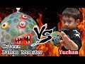 オバケと対決☆戦いごっこ ぷよぷよボール Orbeez Water Ballon Monster Pretend to fight