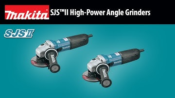 MAKITA SJS™II High-Power Angle Grinders (GA4542C, GA5042C)