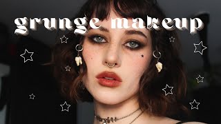 grunge makeup tutorial by oatmilkmakeup 160,470 views 2 years ago 16 minutes