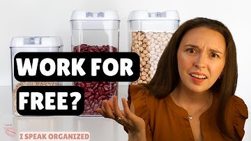 STARTING A PROFESSIONAL ORGANIZING BUSINESS | SHOULD YOU WORK FOR FREE?