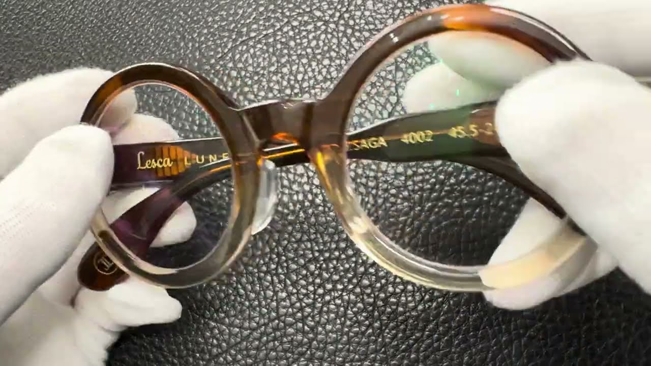 レスカ Lesca Mod.SAGA 4002 - YouTube