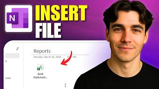 How To Insert A File Into OneNote (Tutorial 2026)