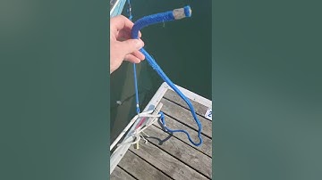 Sailboat Self-Slipping/Single-Handed Docking Line Setup
