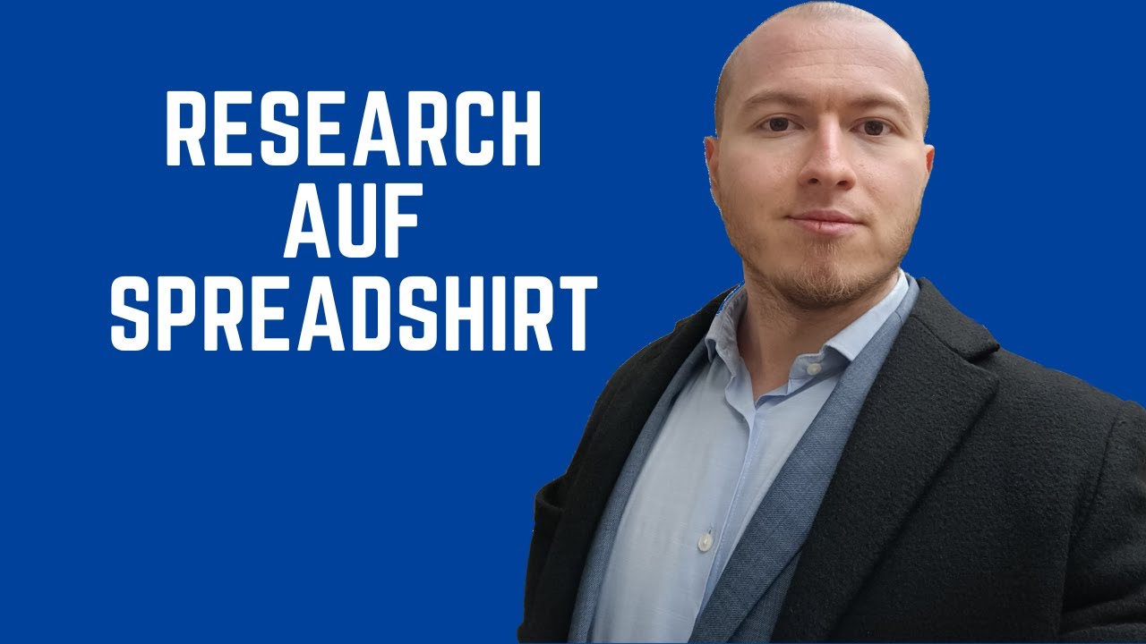 Design Research auf Spreadshirt - Für Print on Demand & T-Shirt Business Menschen