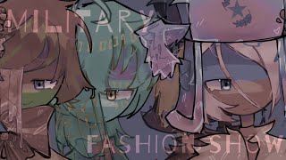 Military Fashion Showcountryhumansbright Colors