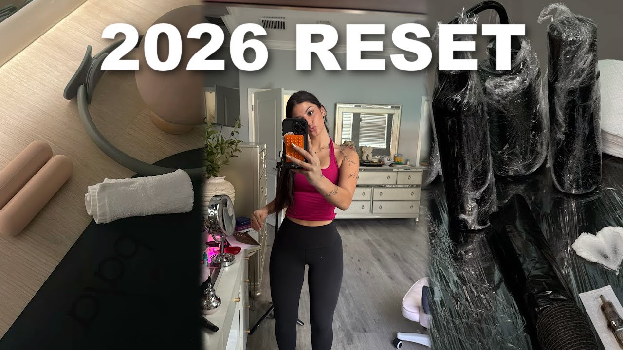 JANUARY 2026 MONTHLY RESET VLOG || new tattoo ,work out