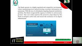 Mrs.S.Janani| AP| Department of IT | Enhancing Cybersecurity in Banking: A Case Study Analysis