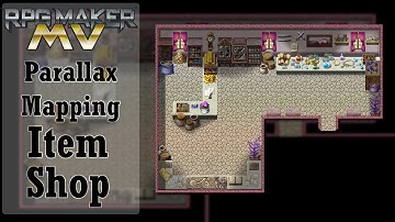 RPG Maker MV Parallax Mapping - Item Shop