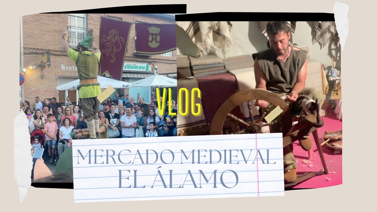 VLOG/ VISITAMOS EL MEJOR MERCADO MEDIEVAL DE MADRID !  ``EL ALAMO´´