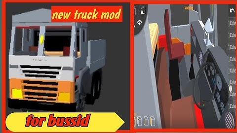 making new truck mod for bussid in prisma 3d