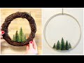 2 Guirlandas Natalinas muito fáceis e lindas - Diy de natal