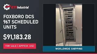 Foxboro DCS Equipment Package FOR SALE | Approx. US $91,183.28 | WORLDWIDE SHIPPING