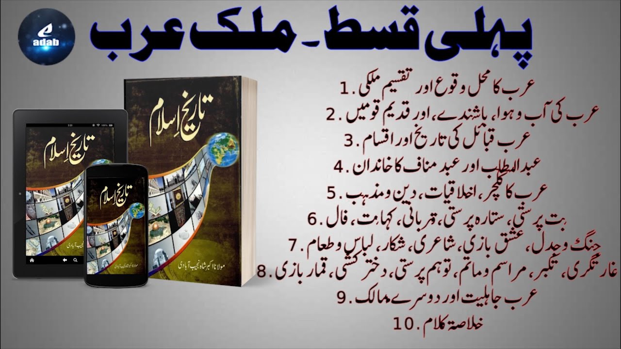 Tareekh-e-Islam 03 - Mulk e Arab ki Qadeem tareekh, Qaba'il, Deen o Mazhab, Culture, Abdul-Mutallib