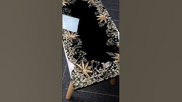 Resin Dried Flower Table