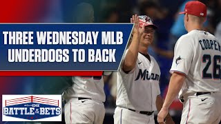 Wednesday MLB underdogs Astros ML Yanks rebound Battle of the Bets Ep 76 NBC Sports EDGE