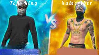 Tofu King vs Subscriber || Free fire black custom || Garena free fire custom with subscriber