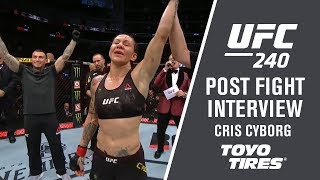 UFC 240: Cris Cyborg - "I Want Amanda Nunes"
