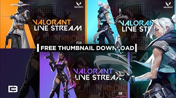 VALORANT FREE THUMBNAIL DOWNLOAD || CREATOR BOY GFX
