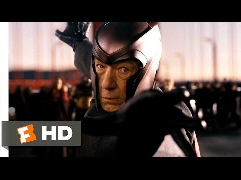 X-Men: The Last Stand (2/5) Movie CLIP - Magneto&#039;s Bridgework (2006) HD