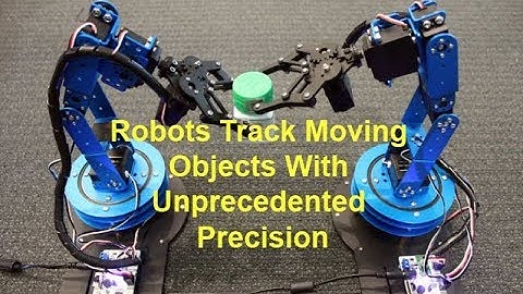 Robots Track Moving Objects With Unique