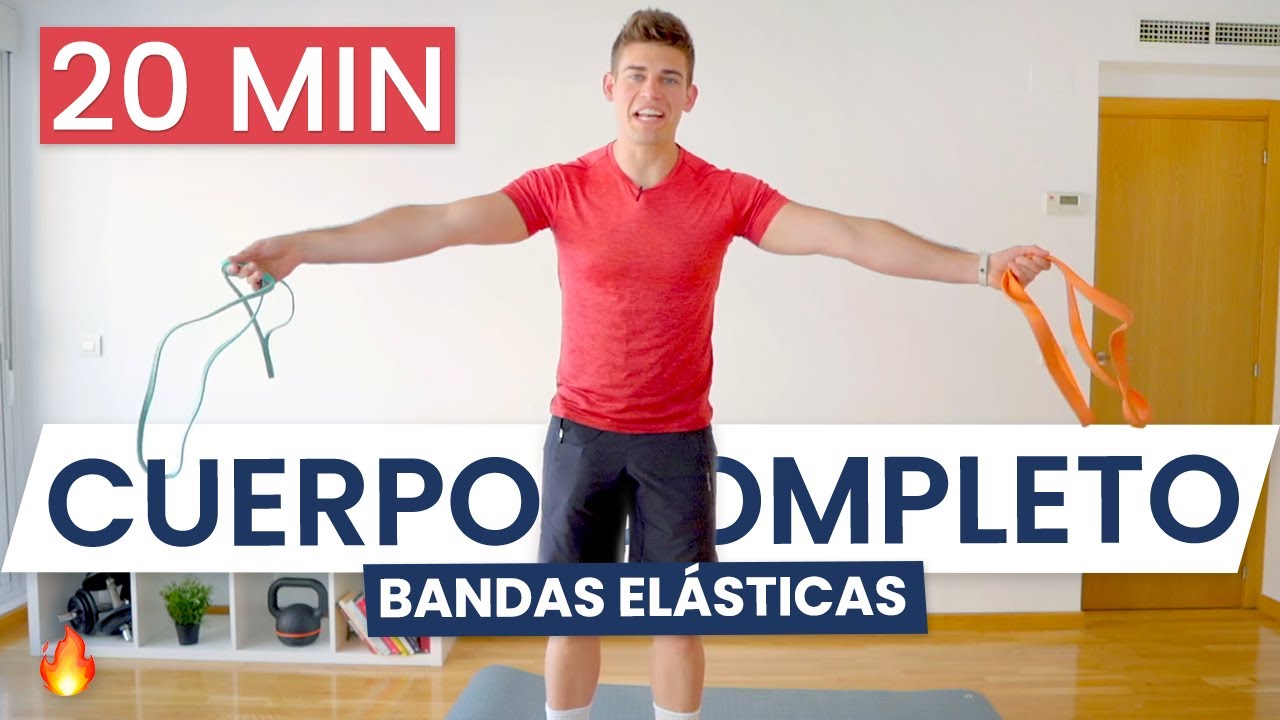 EJERCICIOS con BANDAS ELÁSTICAS para PRINCIPIANTES 🔥  EJERCICIOS con BANDAS ELÁSTICAS