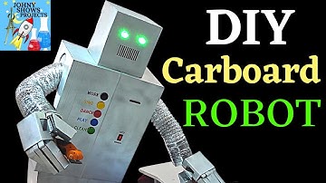 DIY ROBOT PROJECT Life Size 100% Works From Cardboard