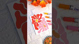 From Random Shapes to a Beautiful Artwork 🎨✨ #art #artshorts #ytshorts #explore #explorepage #ideas