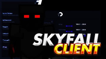 THE BEST MINECRAFT EXTERNAL CLIENT | SKYFALL CLIENT | PRIVATE CONFIG. BYPASS LUNARCLIENT