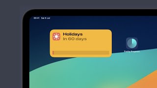 How to add a countdown widget or timer on your iPad’s Home Screen screenshot 5
