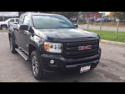 GMC Canyon 4WD All Terrain Extended Cab Spray On Liner Black Oshawa ON Stock #180200