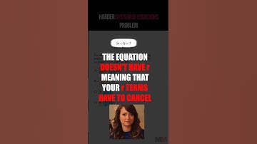 Harder System of Equation Problem on the #SATMath Digital