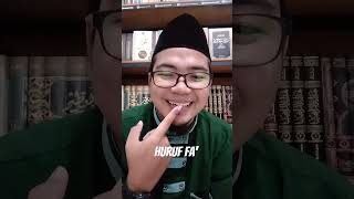 Makhorijul Huruf Hijaiyah Fa ف Ust. Dani Abdul Karim