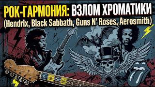 РОК-гармония: взлом хроматики (Hendrix, Black Sabbath, Guns N' Roses, Aerosmith)