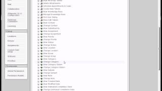 GroupLink's everything HelpDesk v10 Access Control List