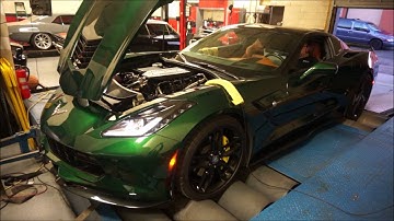 Procharged Head/Cam C7 Dyno Tuning: Tune Time Performance