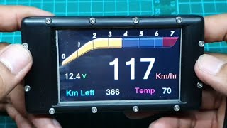 Update on my TFT motorcycle gauge project