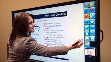 Sharp 70" whiteboard