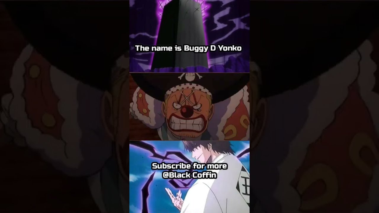 The name is Buggy D Yonko.