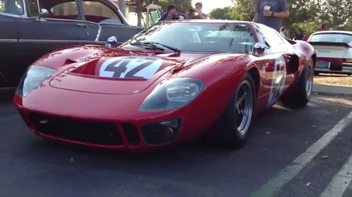 Hear and see this powerful Superformance Ford GT40 MK I
