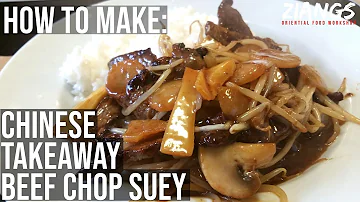 Ziangs: Chinese takeaway Beef Chop Suey