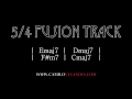Backing Tracks - 5/4 Fusion Track (E)