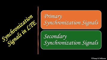 LTE (15: Synchronization Signals in LTE)