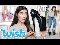 TRYING VERY WEIRD SHOES FROM WISH... WTF ARE THOSE!?