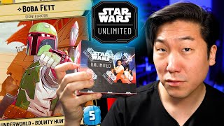 STAR WARS Unlimited Box Break  Hunting For Legendry Characters!