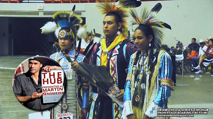 Martin Sensmeier at the Red Earth Festival in Oklahoma City - The Hub TV series