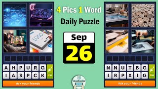 4 Pics 1 Word September 26 2022 Daily Puzzle Answer